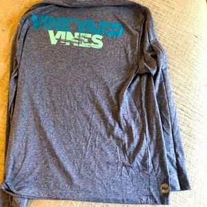 Performance Wear Long Sleeve Heathered Blue